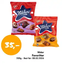 Havaristen Nidar Favoritter tilbud