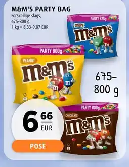 Scandinavian Park M&M'S PARTY BAG, EUR 6.66 tilbud