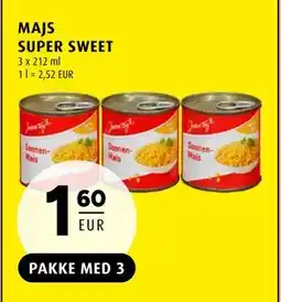 Scandinavian Park MAJS SUPER SWEET, EUR 1.6 tilbud