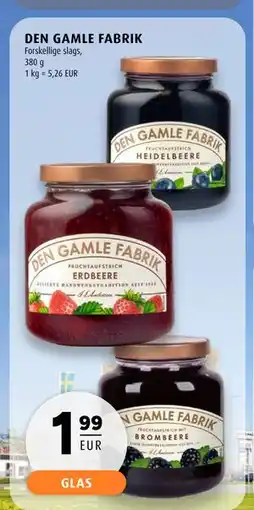 Scandinavian Park DEN GAMLE FABRIK, EUR 1.99 tilbud