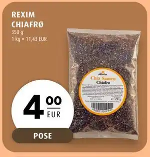 Scandinavian Park REXIM CHIAFRØ, EUR 4 tilbud