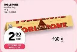 Scandinavian Park TOBLERONE, EUR 2 tilbud