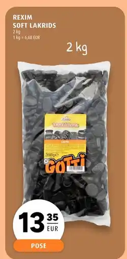 Scandinavian Park REXIM SOFT LAKRIDS, EUR 13.35 tilbud