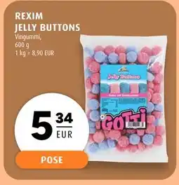 Scandinavian Park REXIM JELLY BUTTONS, EUR 5.34 tilbud
