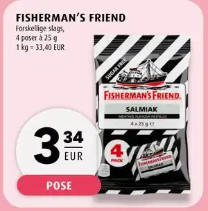 Scandinavian Park FISHERMAN'S FRIEND, EUR 3.34 tilbud