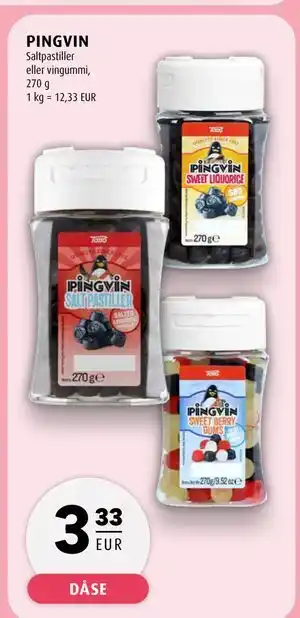 Scandinavian Park PINGVIN, EUR 3.33 tilbud