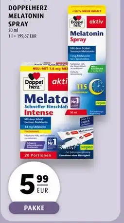 Scandinavian Park DOPPELHERZ MELATONIN SPRAY, EUR 5.99 tilbud