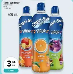 Scandinavian Park CAPRI-SUN SIRUP, EUR 3.34 tilbud