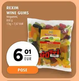 Scandinavian Park REXIM WINE GUMS, EUR 6.01 tilbud