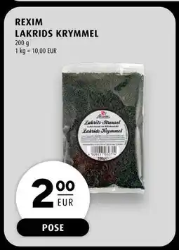 Scandinavian Park REXIM LAKRIDS KRYMMEL, EUR 2 tilbud