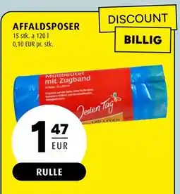 Scandinavian Park AFFALDSPOSER, EUR 1.47 tilbud