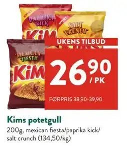 Jacobs Kims potetgull tilbud