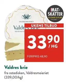 Jacobs Valdres brie tilbud