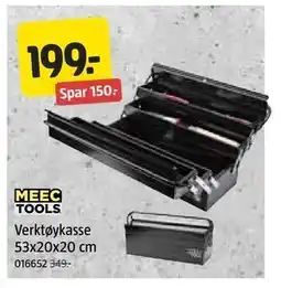 Jula Verktøykasse 53x20x20 cm tilbud