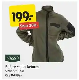 Jula Piléjakke for kvinner tilbud