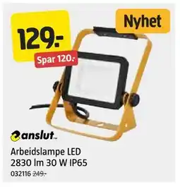 Jula Arbeidslampe LED 2830 lm 30 W IP65 tilbud