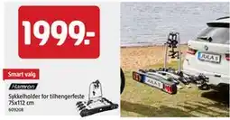 Jula Sykkelholder for tilhengerfeste 75x112 cm tilbud