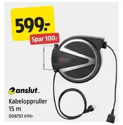 Jula Kabeloppruller 15 m tilbud