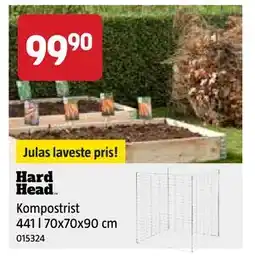 Jula Kompostrist 441 l 70x70x90 cm tilbud