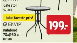 Jula Kafebord 70xØ60 cm tilbud