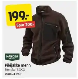 Jula Piléjakke menn tilbud