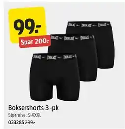 Jula Boksershorts 3 -pk tilbud