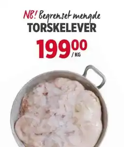 Meny TORSKELEVER tilbud