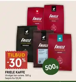 Coop Mega FRIELE KAFFE tilbud