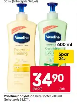 Rusta Vaseline bodylotion tilbud