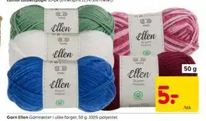 Rusta Garn Ellen tilbud