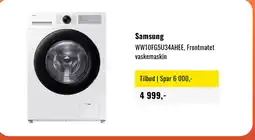 Skousen Samsung WW10FG5U34AHEE, Frontmatet vaskemaskin tilbud