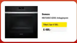 Skousen SIEMENS HB272ABS3 iQ300, Innbyggingsovn tilbud