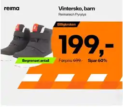 XXL Sport Reima Vintersko, barn tilbud