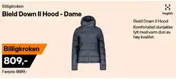 XXL Sport Bield Down II Hood - Dame tilbud