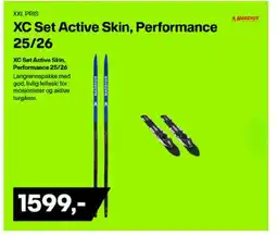 XXL Sport XC Set Active Skin, Performance 25/26 tilbud