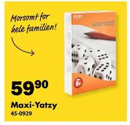 Biltema Maxi-Yatzy tilbud