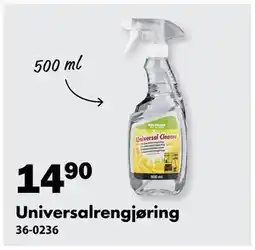 Biltema Universalrengjøring tilbud