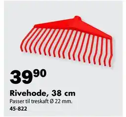 Biltema Rivehode, 38 cm tilbud