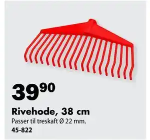 Biltema Rivehode, 38 cm tilbud