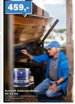 Biltema Bunnstoff, kobberoksidbasert, blå 2,5 liter tilbud