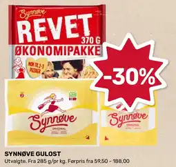 Coop Marked sYNNØVE Gulost tilbud