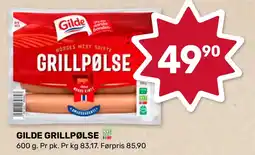 Coop Marked GILDE Grillpølse tilbud