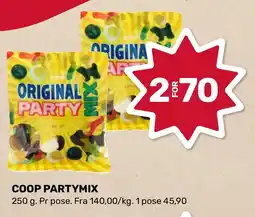 Coop Marked COOP Partymix tilbud