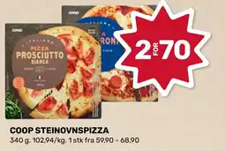 Coop Marked COOP Steinovnspizza tilbud