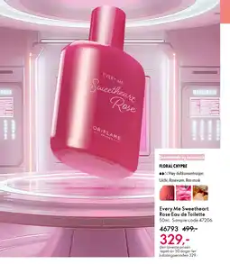 Oriflame Every Me Sweetheart Rose Eau de Toilette tilbud