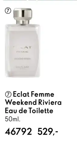 Oriflame Eclat Femme Weekend Riviera Eau de Toilette tilbud