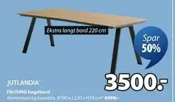 JYSK FAUSING hagebord tilbud
