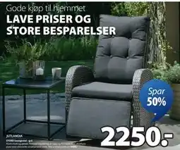 JYSK STORD loungestol - grå tilbud