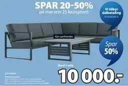 JYSK VONGE loungesett tilbud
