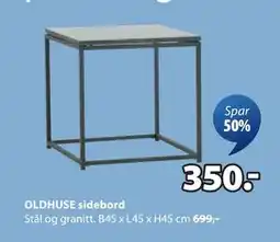 JYSK OLDHUSE sidebord tilbud